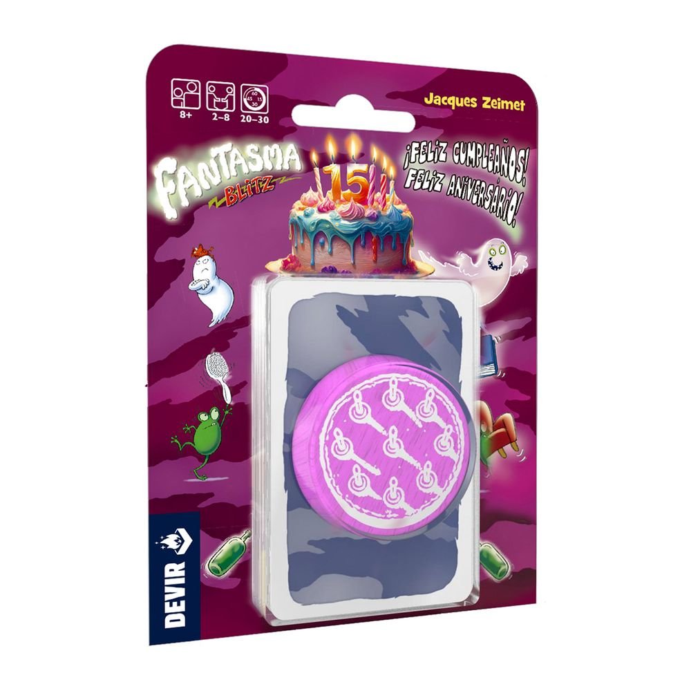 Juego de Mesa Fantasma Blitz Feliz Aniversario DEVIR GAMES