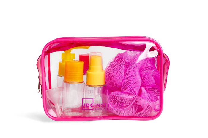 Set de Viaje Transparente Neon IDC Normal