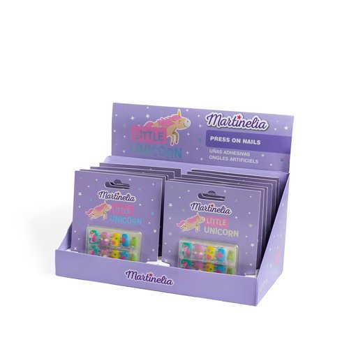 Expositor 12 Set Pequeñas Uñas Unicornio MARTINELIA Imagen principal del producto