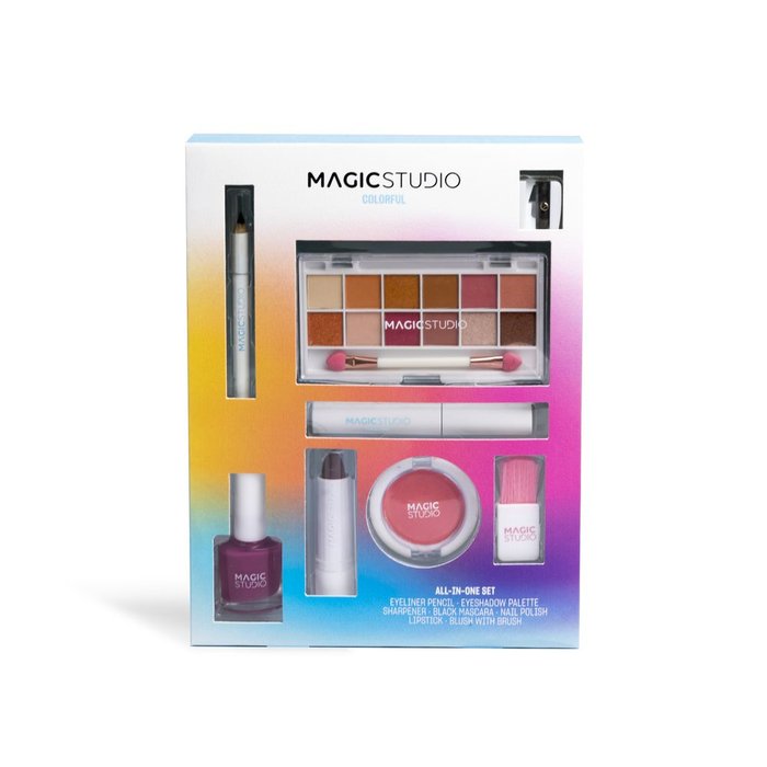Set Maquillaje Todo en Uno Magic Studio Colorful Magic Studio Imagen principal del producto