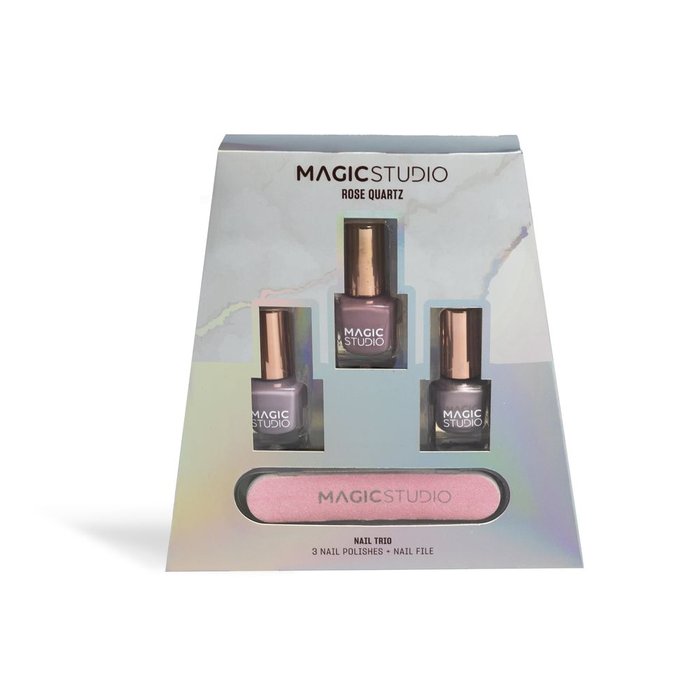 Set Trio Uñas Magic Studio Rose Quartz Marca Magic Studio