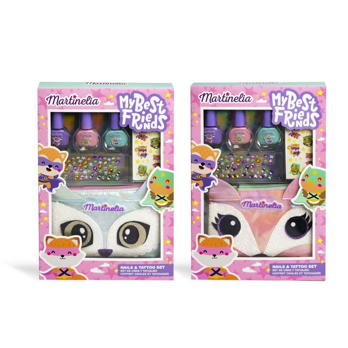 Set Neceser Pintauñas y Tatuajes My Best Friends MARTINELIA Imagen principal del producto