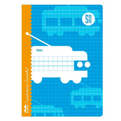 Bloc Espiral Estándar Liso 16H 90g | Lamela | Cartón | Formato Estándar | Pack 25 Unidades