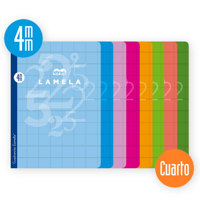 Bloc Espiral Estándar Liso 90g | Lamela | Cartón | Formato Estándar | Pack 10 Unidades Imagen secundaria del producto
