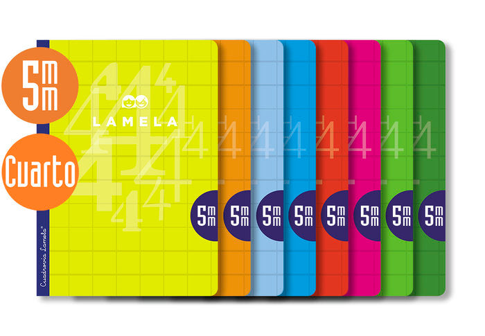 Bloc Espiral Estándar Liso 90g | Lamela | Cartón | Formato Estándar | Pack 10 Unidades Imagen principal del producto