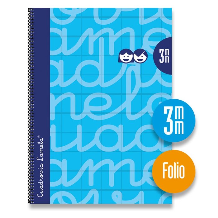 Bloc Espiral A4 Liso 80H 90g | Lamela | Cartón | Formato A4 | Pack 5 Unidades Imagen principal del producto