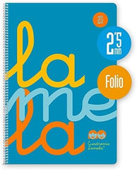Bloc Espiral A4 Liso 80H 90g | Lamela | Cartón | Formato A4 | Pack 5 Unidades