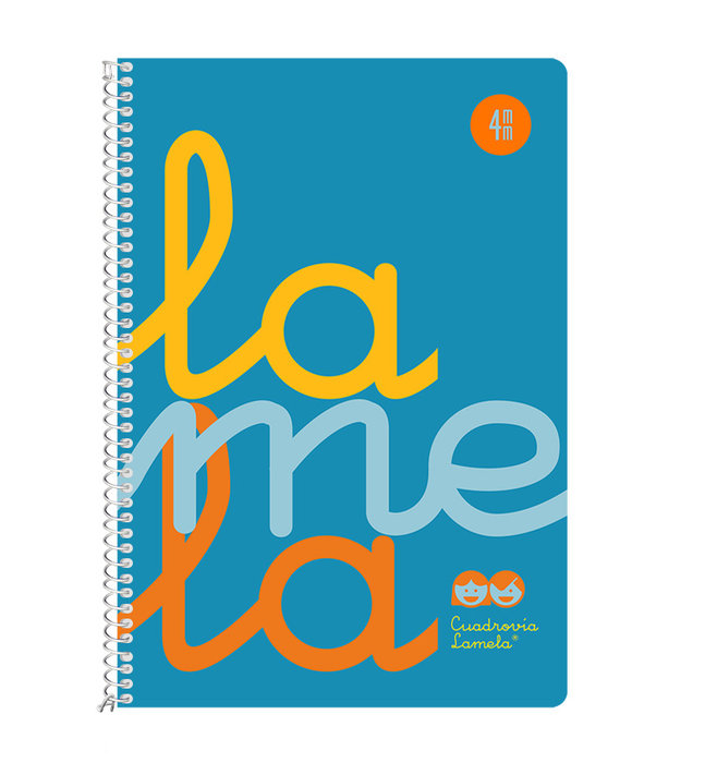 Bloc Espiral Estándar Liso 80H 90g | Lamela | Cartón | Formato Estándar | Pack 5 Unidades Imagen principal del producto