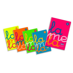 Bloc Espiral A4 Liso 80H 90g | Lamela | Cartón | Formato A4 | Pack 5 Unidades