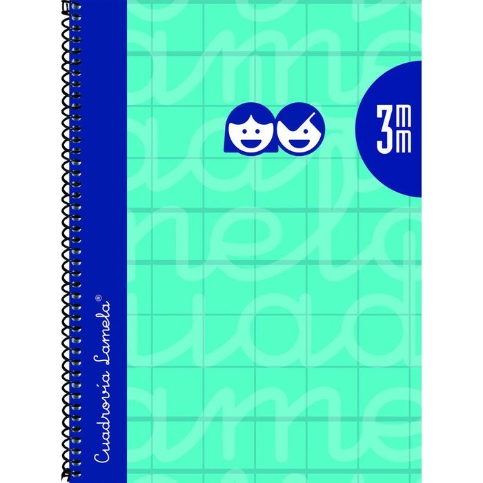 Bloc Espiral Estándar Liso 90g | Lamela | Cartón | Formato Estándar | Pack 5 Unidades Imagen principal del producto