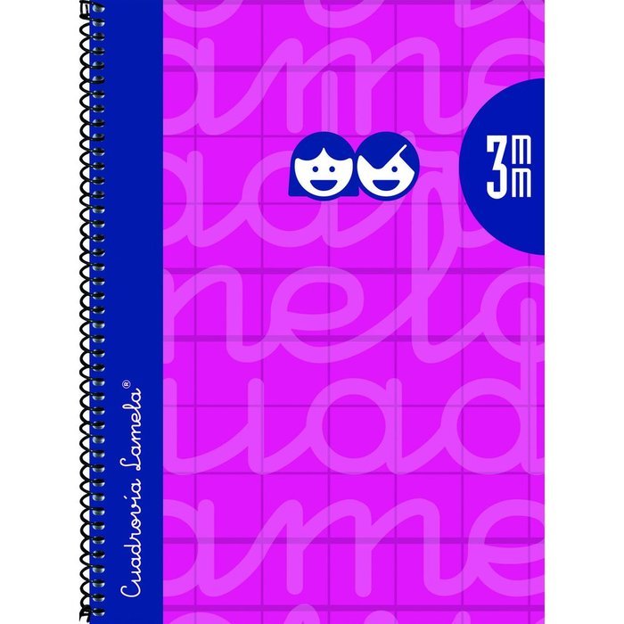 Bloc Espiral Estándar Liso 90g | Lamela | Cartón | Formato Estándar | Pack 5 Unidades Imagen principal del producto