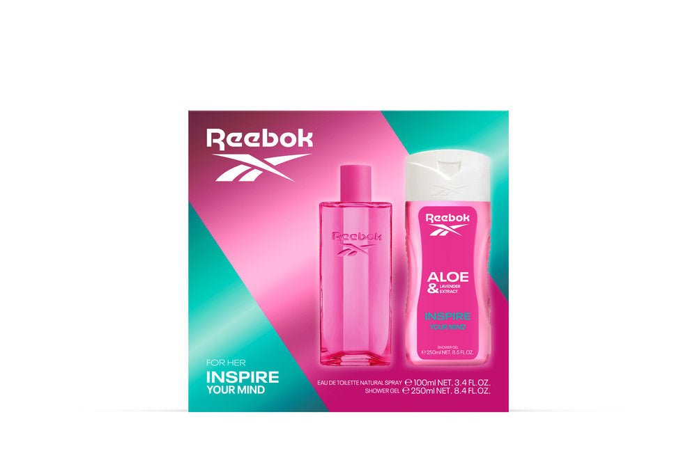 FRAGANCIA REEBOK INSPIRE MUJER COFRET EDT 100ML+GEL 250ML | TAILORED PERFUMES | 1 UNIDAD | 8436611102000