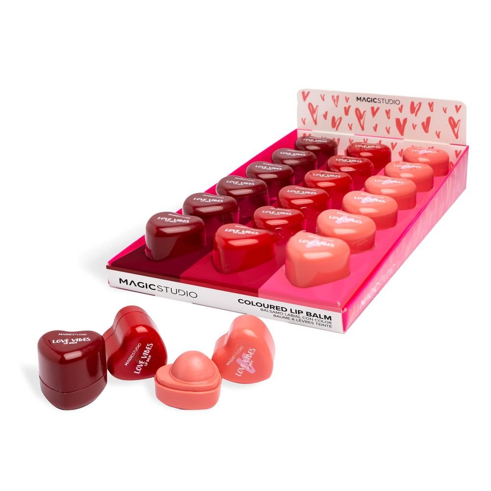 Balsamo labial corazón Love Vibes Colour Magic Studio marca Magic Studio Imagen principal del producto