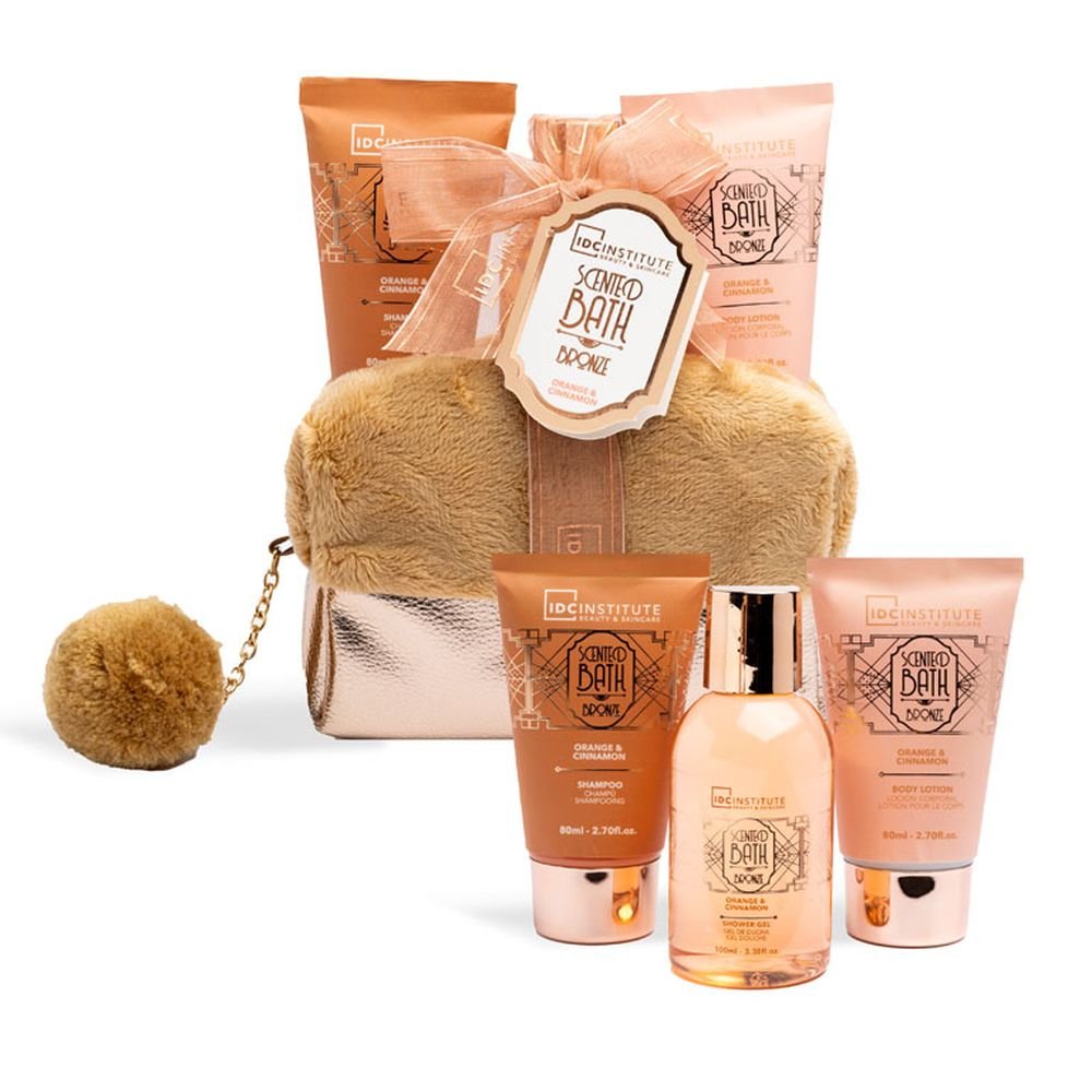 Neceser de Regalo Scented Bronce 4 Piezas IDC Regalo