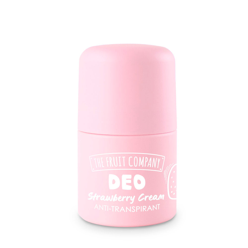 Expositor 12 Desodorante Rollon Fresa Nata Antitranspirante THE FRUIT COMPANY