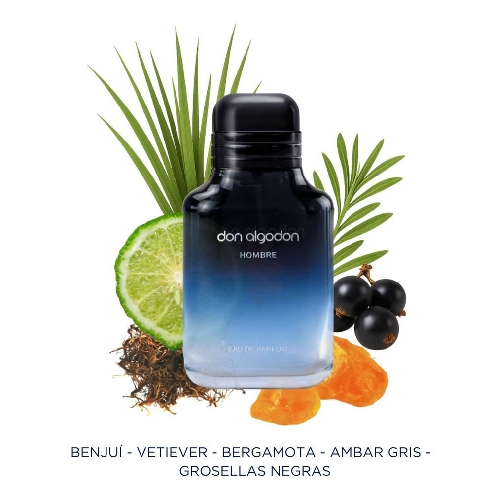EAU DE PERFUME HOMBRE 100ML DON ALGODON | DON ALGODON | 1 UNIDAD | 8436620171202
