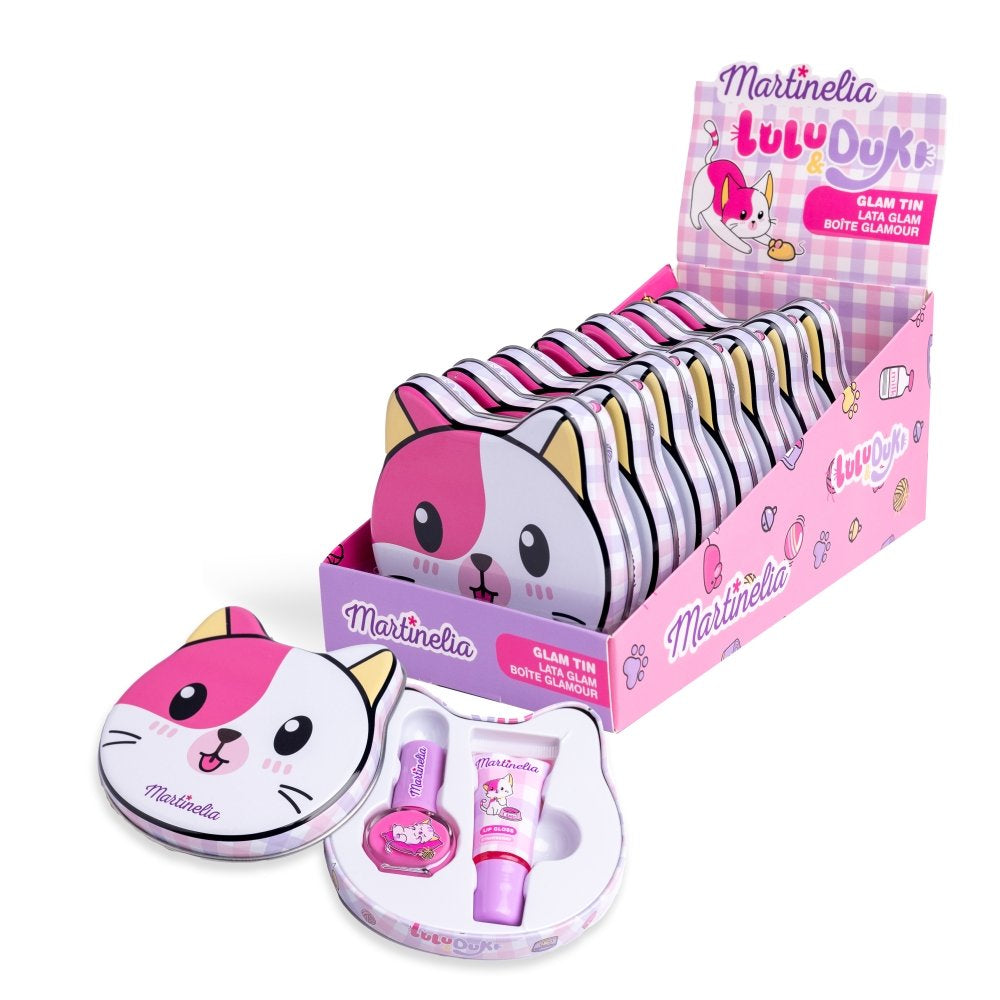 Lata Set Belleza Glam Lulu y Duky Kitty MARTINELIA