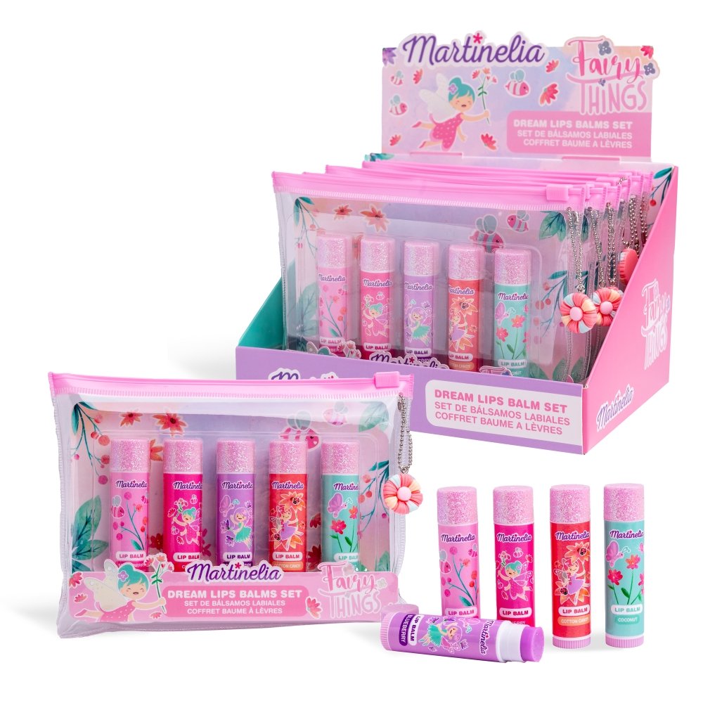 Neceser Transparente Balsamo Labial Fairy Things Dram MARTINELIA
