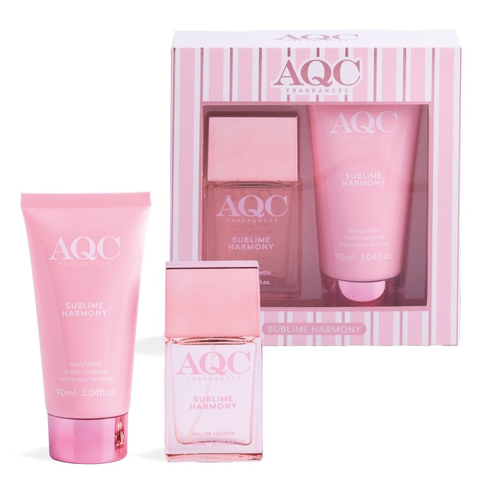 ESTUCHE FRAGANCIA SUBLIME HARMONY 2 PIEZAS | AQC FRAGANCES | 1 UNIDAD | 8436622272334 Imagen principal del producto