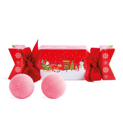SET DE BAÑO LINEA GALLETAS NAVIDEÑAS DE 2 PIEZAS | IDC INSTITUTE | 1 UNIDAD | 8436622274574