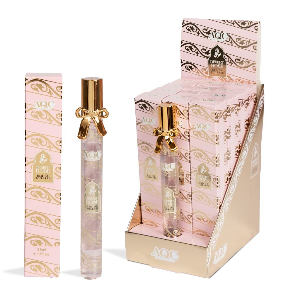 Expositor 12 Fragancia Arabe Rosa Desierto 35 ml Lacito AQC Fragrances Imagen principal del producto