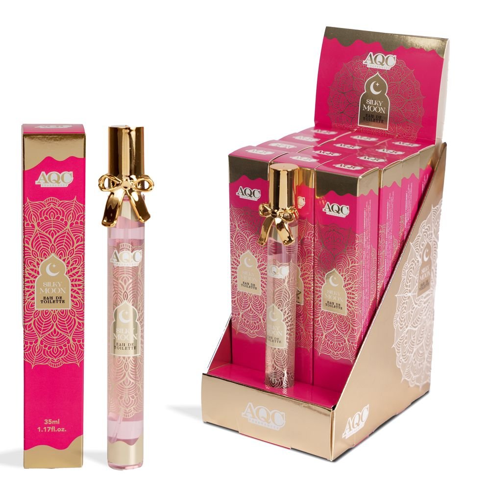 Expositor 12 Fragancia Arabe Luna Sedosa 35 ml Lacito MARTINELIA Imagen principal del producto