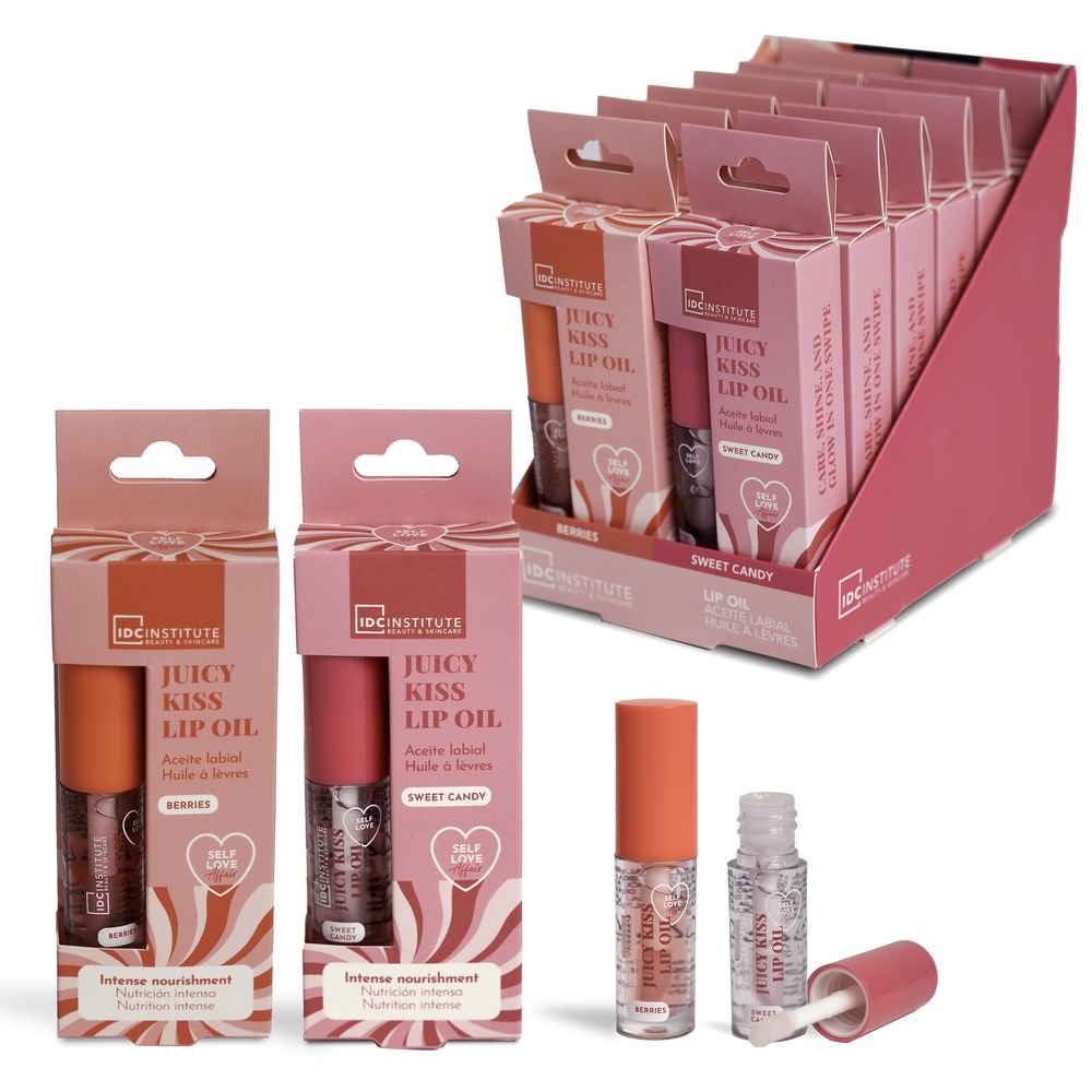 Expositor 12 Aceite Labial Love Nutricion Intensa IDC Normal
