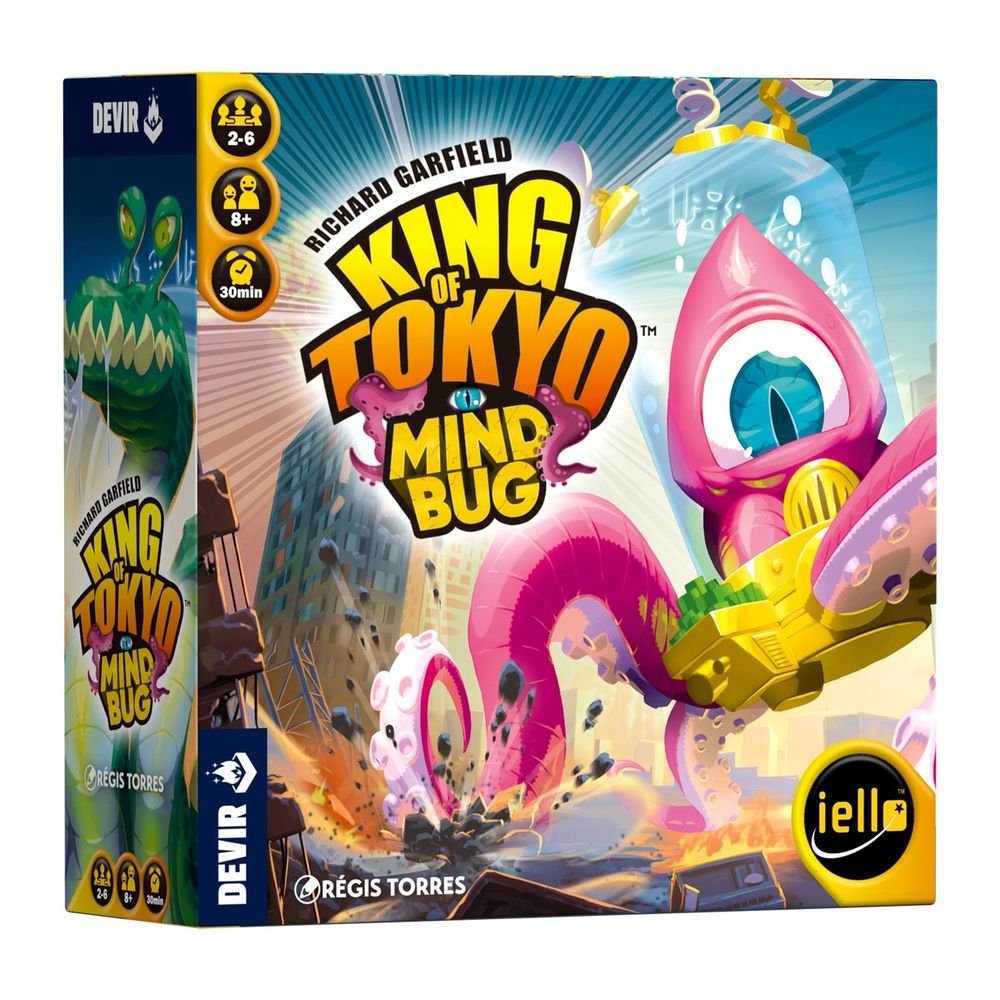 Juego de Mesa King of Tokyo Mindbug Devir Games