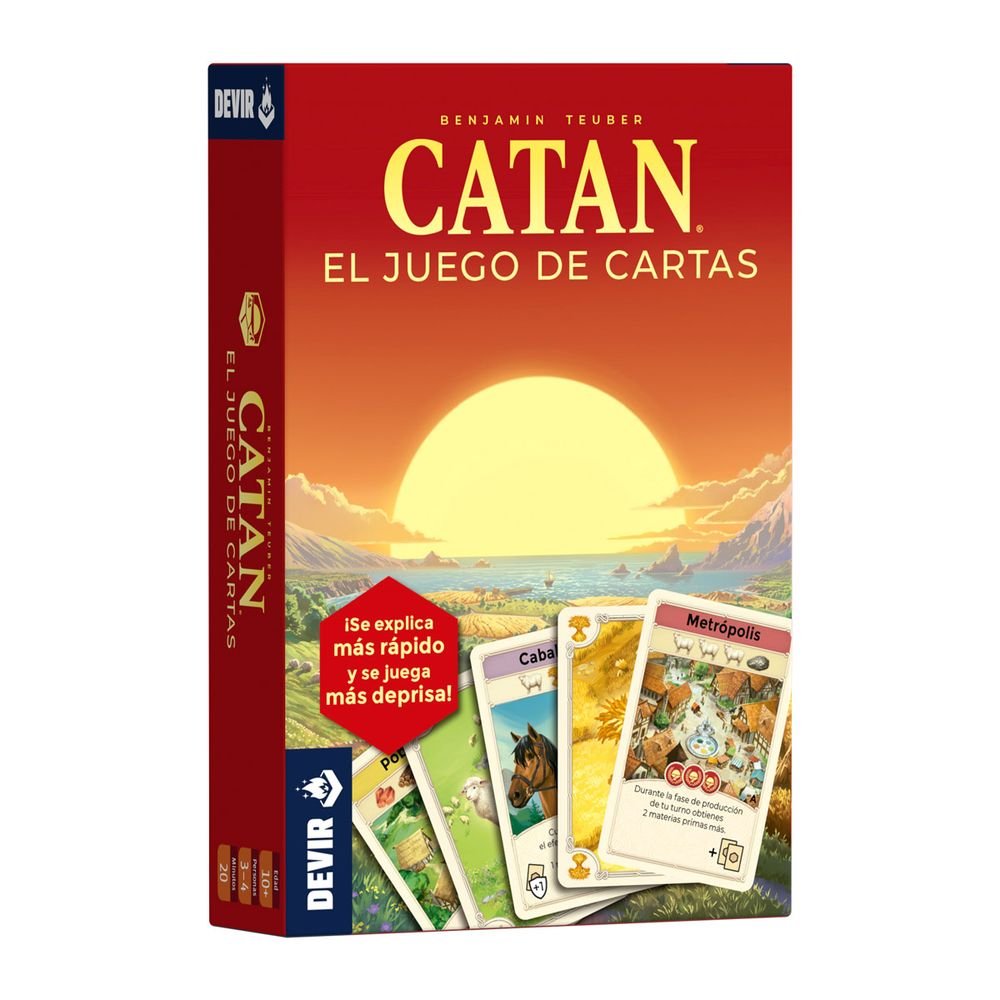 Juego de Cartas Catan Devir Games Imagen principal del producto