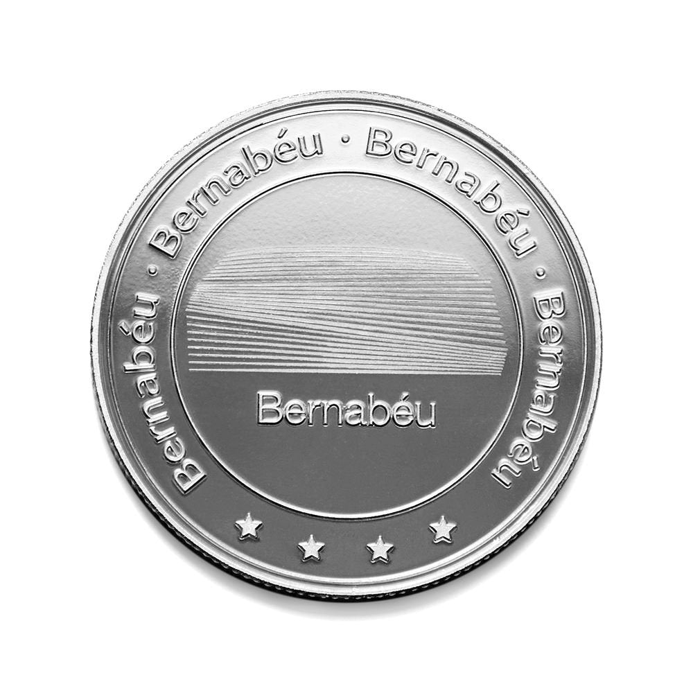 Moneda Real Madrid Bernabeu Plata Marca MOCILAB Imagen principal del producto