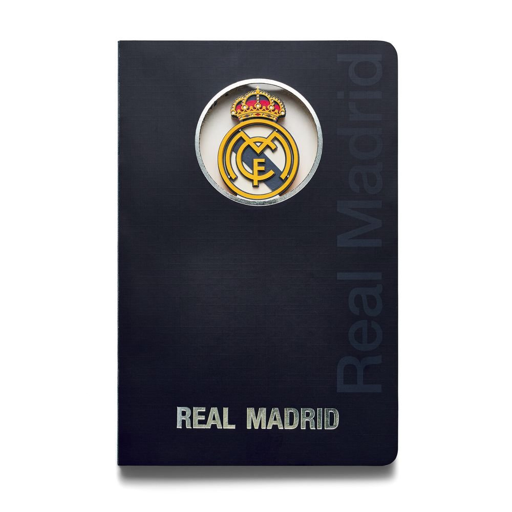 Cuaderno 3D Escudo Real Madrid MOCILAB Azul