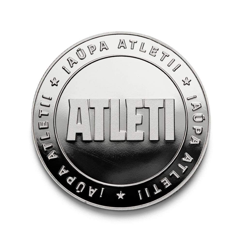 Moneda Atleti Plata Pack 12