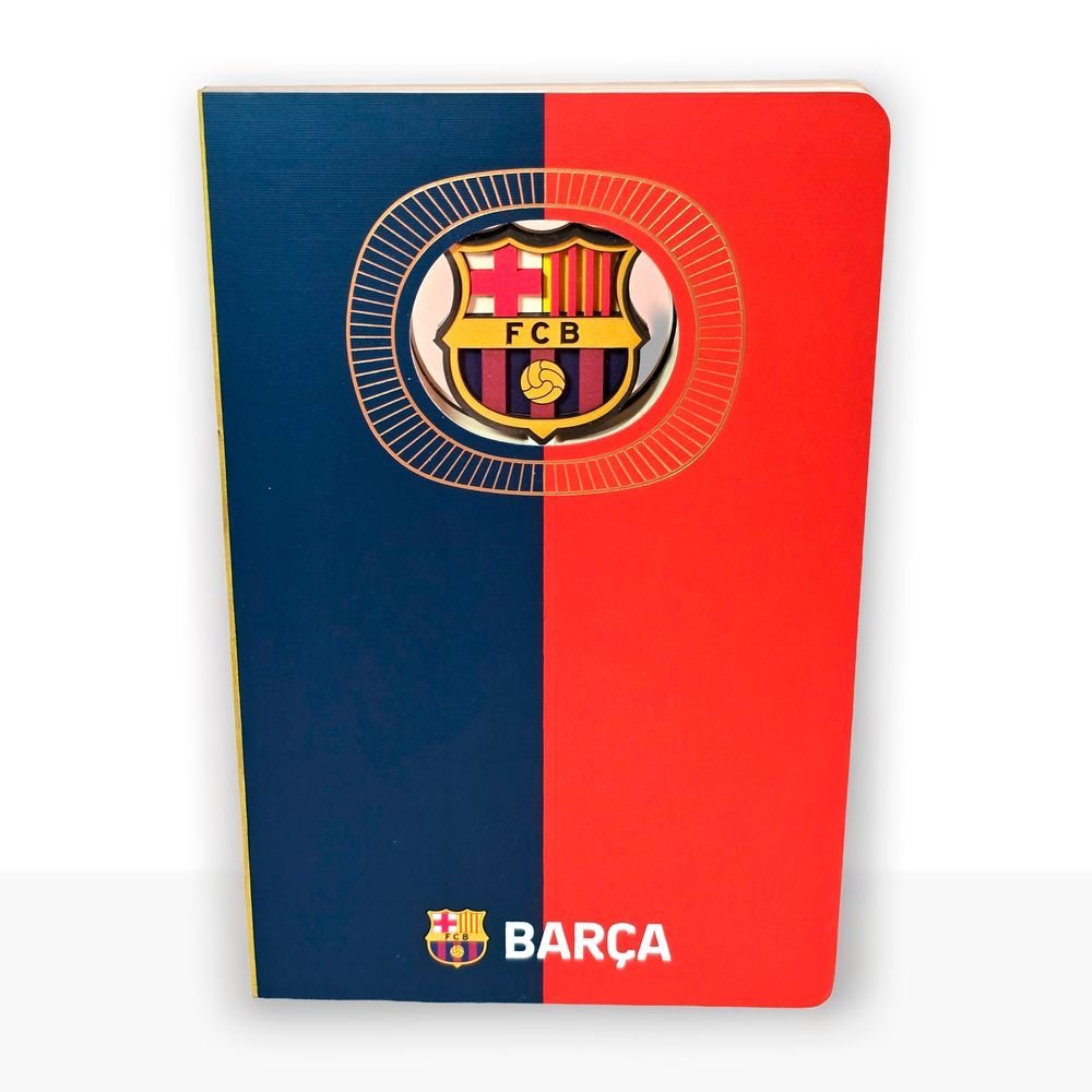 Cuaderno 3D FC Barcelona Escudo Azul MOCILAB