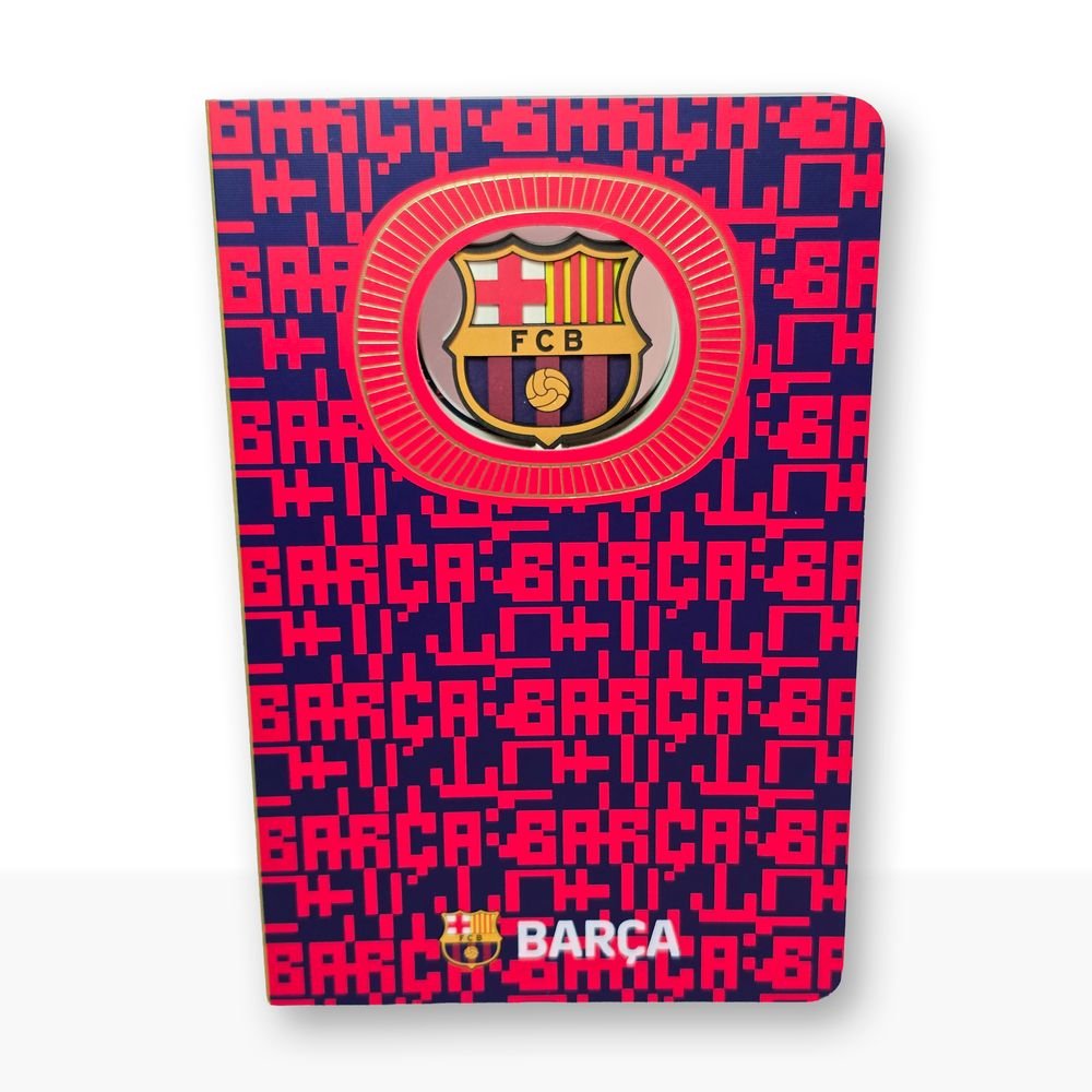 Cuaderno 3D FC Barcelona Escudo M Mocilab