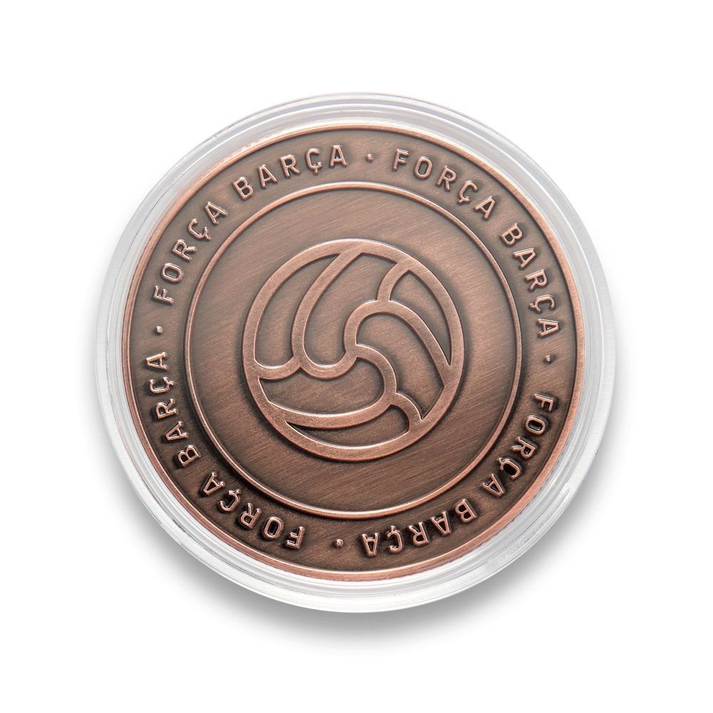 Moneda FC Barcelona Forsa Barça Bronce Marca MOCILAB Imagen principal del producto