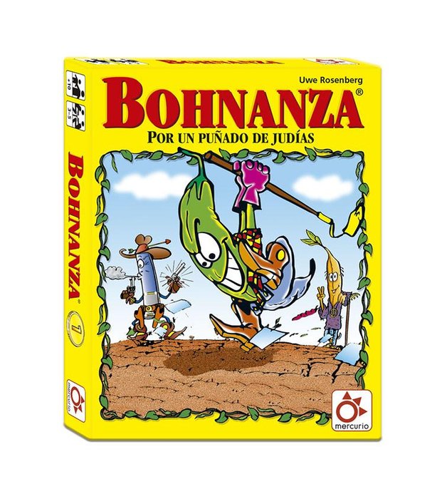 JUEGO DE ESTRATEGIA BOHNANZA POR UN PUÑADO DE JUDIAS | MERCURIO | 1 UNIDAD | 8437015001555