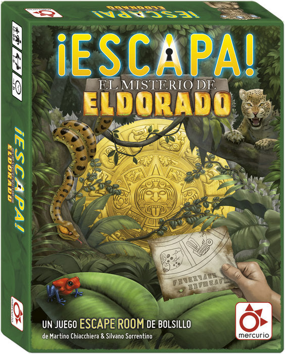 JUEGO DE MESA ESCAPA EL MISTERIO DE ELDORADO | MERCURIO | 1 UNIDAD | 8437015001661 Imagen principal del producto