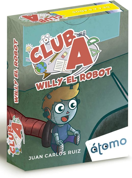 Club A. Willy el Robot juego de cartas ATOMO Imagen principal del producto