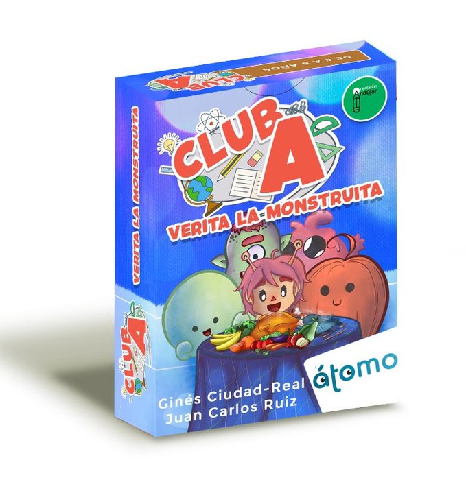 Juego de Cartas Educativo Verita la Monstruita Club ATOMO Imagen principal del producto