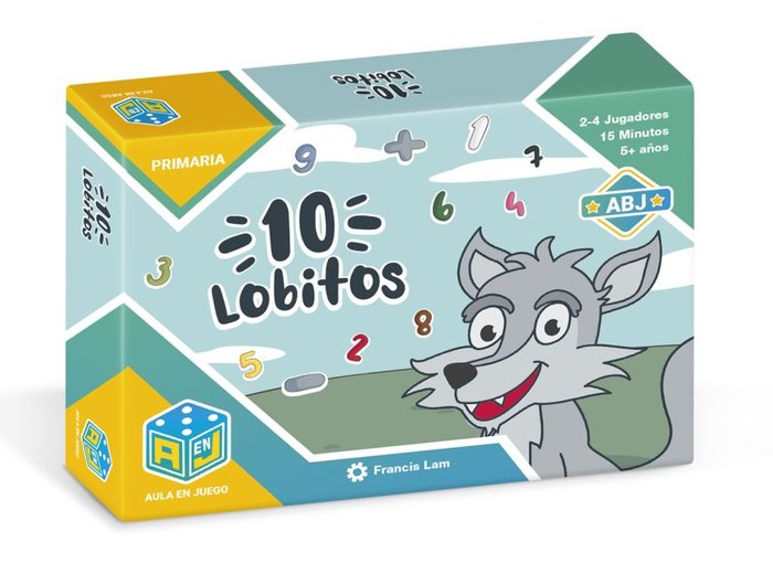 JUEGO EDUCATIVO 10 LOBITOS | ATOMO | 1 UNIDAD | 8437018229666 Imagen principal del producto