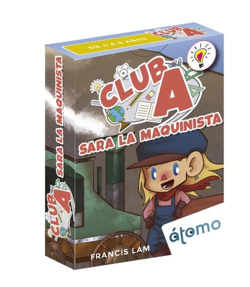 Juego de Cartas Educativo Sara la Maquinista Club ATOMO
