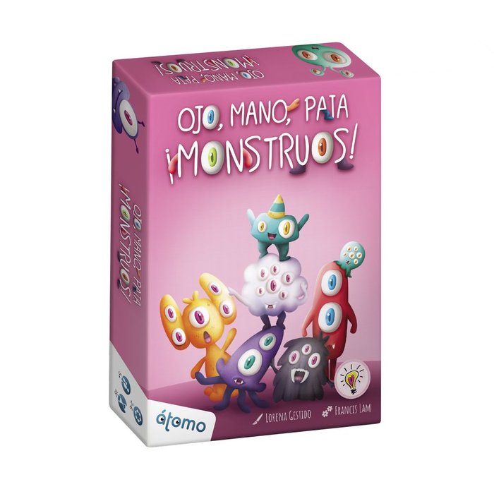 JUEGO DE MESA OJO MANO PATA MONSTRUO | ATOMO | 1 UNIDAD | 8437018229888 Imagen principal del producto