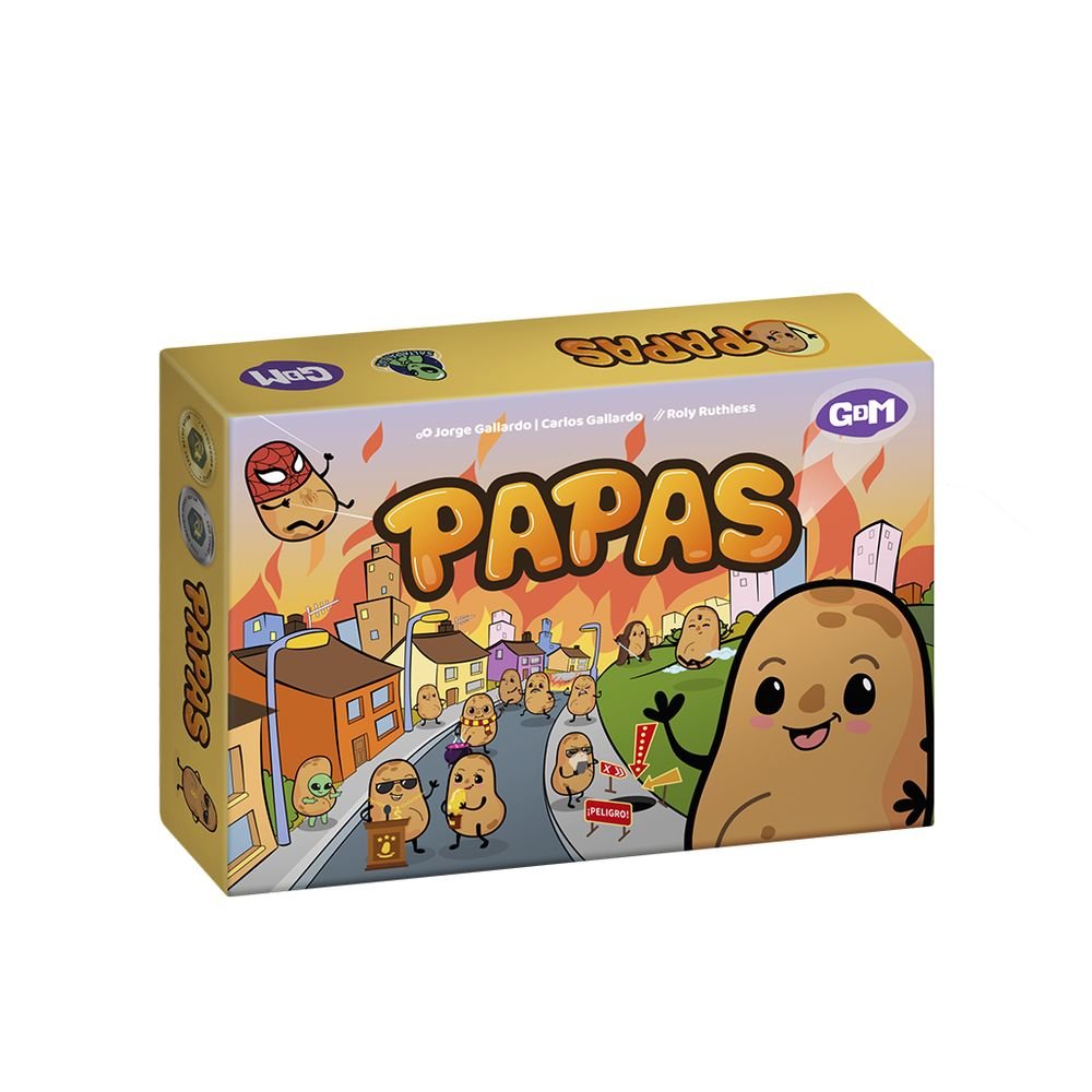 JUEGO DE MESA PAPAS | GDM GAMES | 1 UNIDAD | 8437018229987