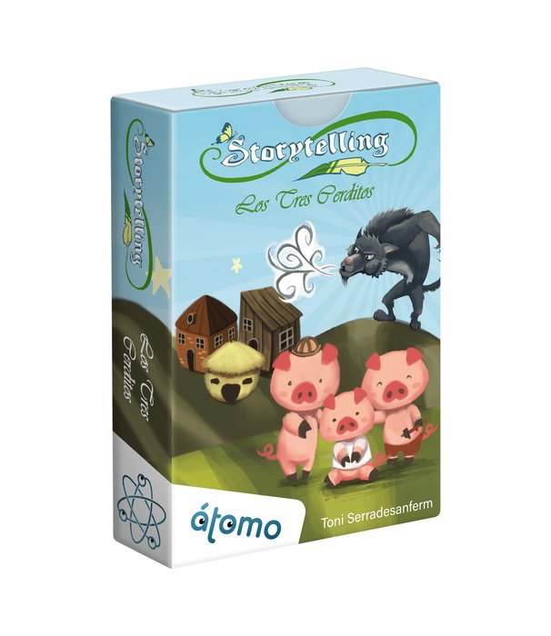 JUEGO STORYTELLING - LOS TRES CERDITOS | ATOMO | 1 UNIDAD | 8437018230006 Imagen principal del producto