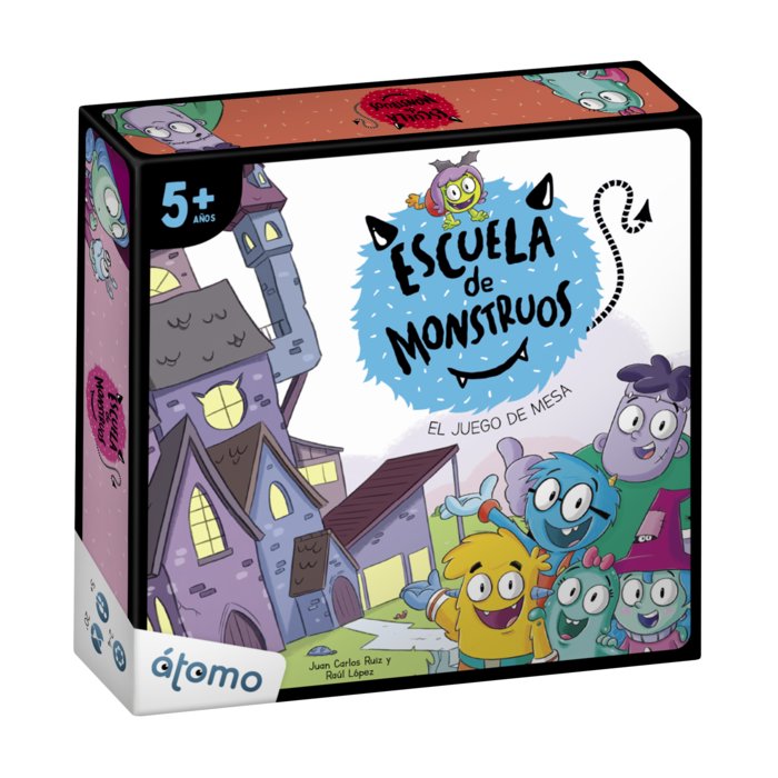JUEGO DE MESA ESCUELA DE MONSTRUOS | ATOMO | 1 UNIDAD | 8437018230082 Imagen principal del producto