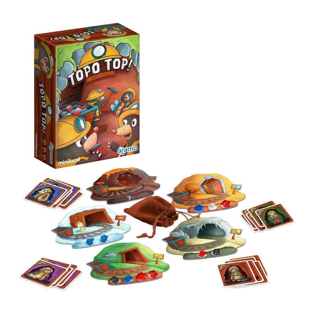 JUEGO DE MESA TOPO TOP | ATOMO | 1 UNIDAD | 8437018230129 Imagen principal del producto