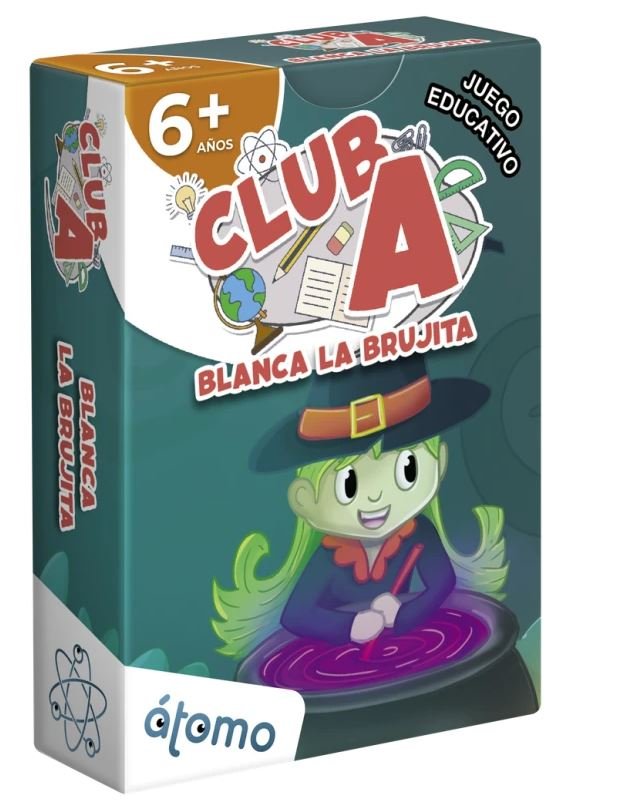 JUEGO DE MESA CLUB A BLANCA LA BRUJITA | ATOMO | 1 UNIDAD | 8437018230198