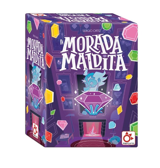 JUEGO DE MESA LA MORADA MALDITA | MERCURIO | 1 UNIDAD | 8437020827072 Imagen principal del producto