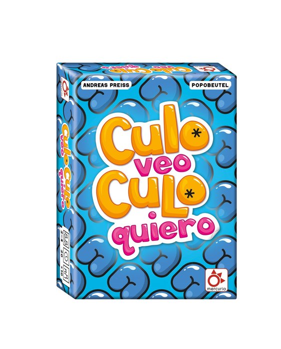 JUEGO DE MESA CULO VEO, CULO QUIERO | MERCURIO | 1 UNIDAD | 8437020827560 Imagen principal del producto
