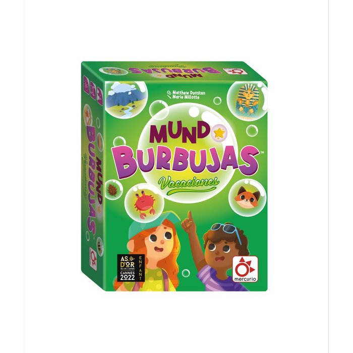 Juego de Mesa Mundo Burbujas Vacaciones Mercurio Imagen principal del producto